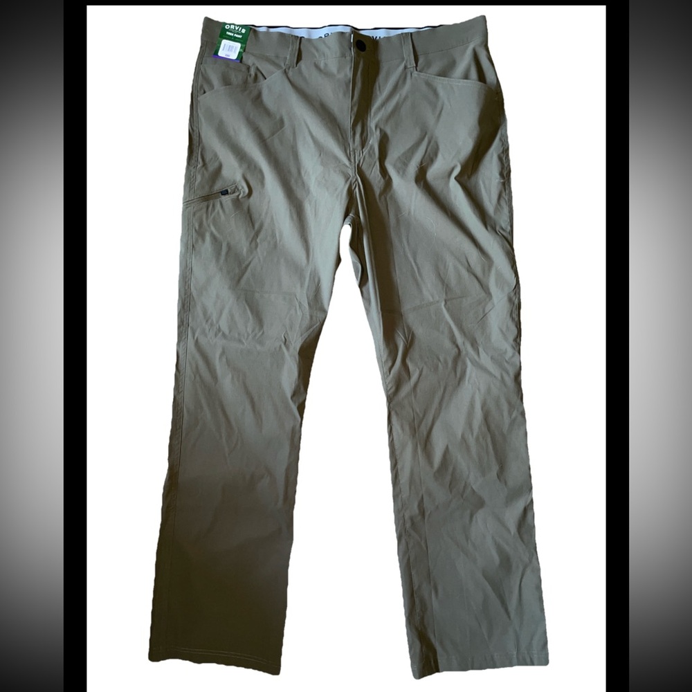 Orvis Mens Green Classic Collection Lightweight 5 Pocket Trek Pant 40x32 New NWT - Picture 10 of 11
